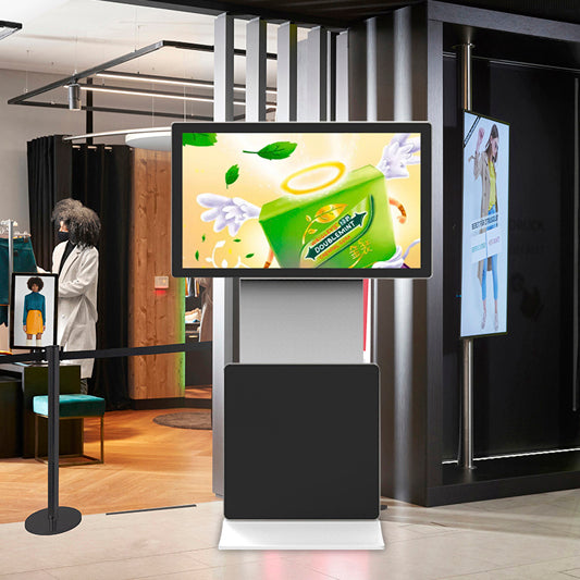 49 Inch Display Shopping Mall Rotating LCD Screen Monitor Full HD LCD Media Player Video Ad Digital Signage and Displays