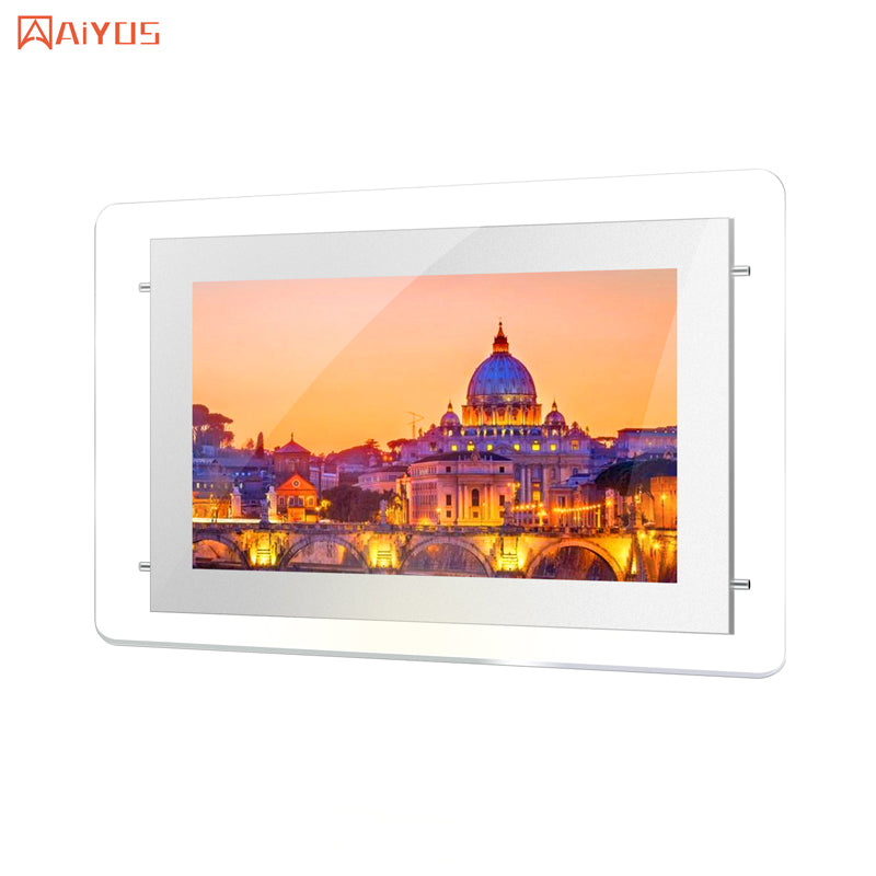 13.3 Inch High Brightness Monitors Hanging Advertising Digital Signage Facing Window Lcd Screen Display