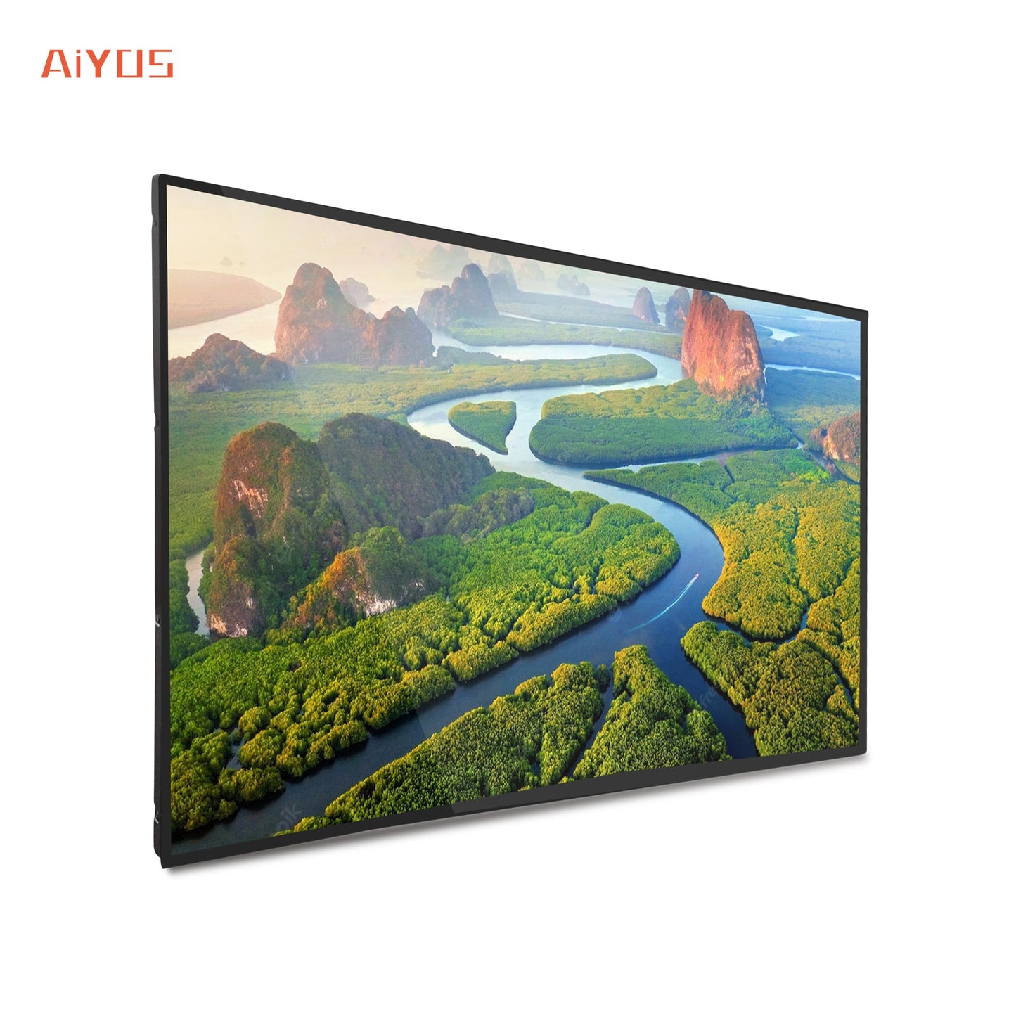 43 Inch Full HD 1080P Ultra Thin Monitor Board Wall Mount Digital Signage LCD Panel Display Menu Indoor Advertising Screen