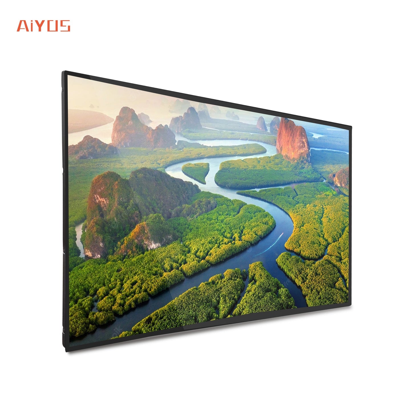 65 Inch Ultra Thin Touch Screen Wall Mount Digital Signage Smart Advertising Display LCD Advertising Screen