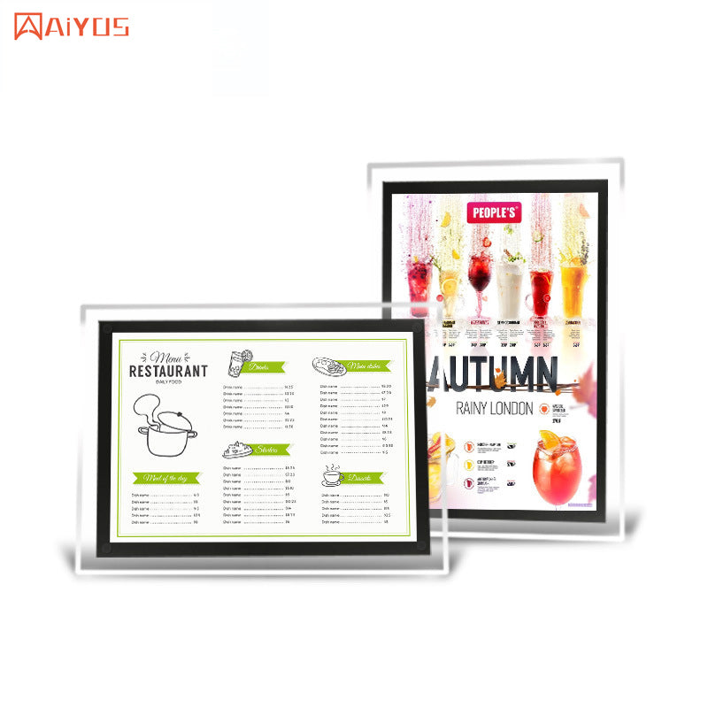 18.5 inch real estate smart multi screen display android system sign post promotional products hanging screen