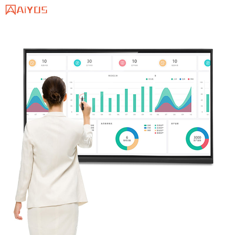 65 Inch Smart Class Interactive Whiteboard Conference LCD Writing Digital Smart Board