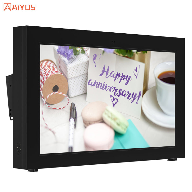 65 Inch High Brightness Commercial Outdoor Digital Signage Advertising Player Wall Mount Outdoor Display Screen