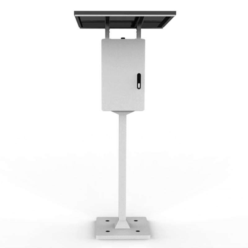 32 Inch Outdoor Solar Powered Digital Signage Floor Standing LCD Advertising Display LiFePO4 Battery