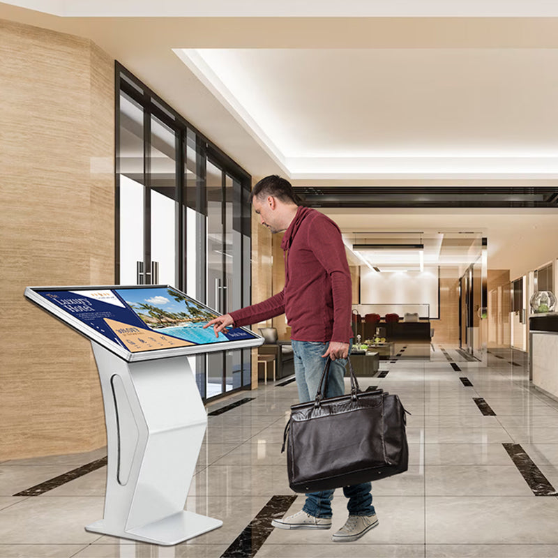 32 inch Touch Interactive Koisk K Style Indoor Touch Screen Booth LCD ...