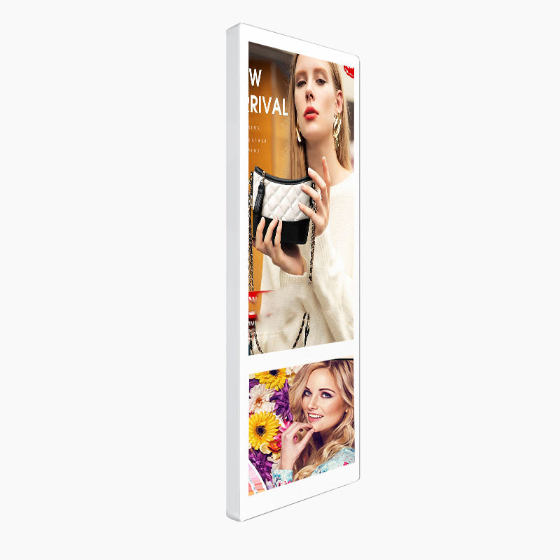 18.5" + 10.1" Elevator Advertising Player Wall Hanging Ad Media Player Public LCD Ad Display Screen