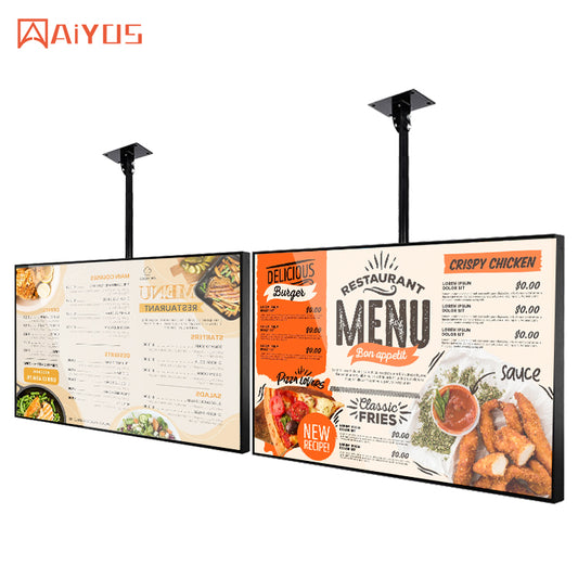 55 Inch Ultra Thin Advertising Player Digital Signage and Displays Hanging Wall Mounted LCD Screens