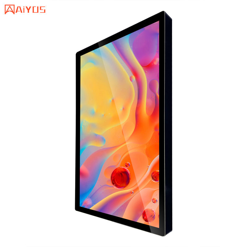 18.5 Inch Indoor Wall Mount Advertising Display Android 11 RK3588 LCD Smart Door digital signage and displays Support POE Power Supply