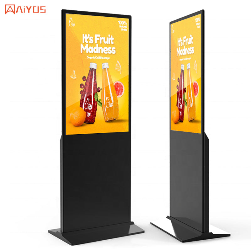55 Inch Floor Stand LCD Display Touch Screen Indoor Android Advertising Display Digital Signage Totem Kiosk