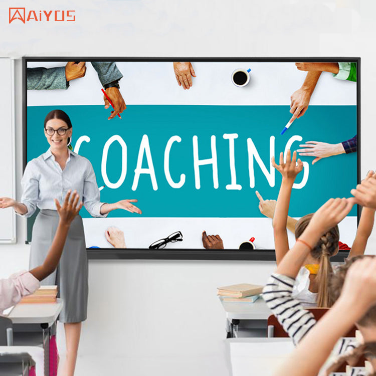 75 inch 4k Ultra HD Touch Interactive All-In-One Smart Board Interacti ...