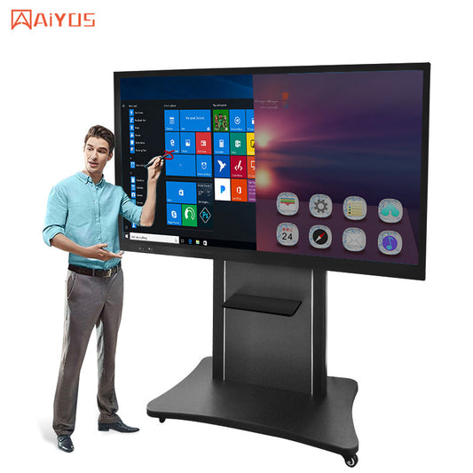 110 Inch LCD China Interactive Whiteboard HD Touch Screen 4K Interactive Flat Panel For Education And Conference